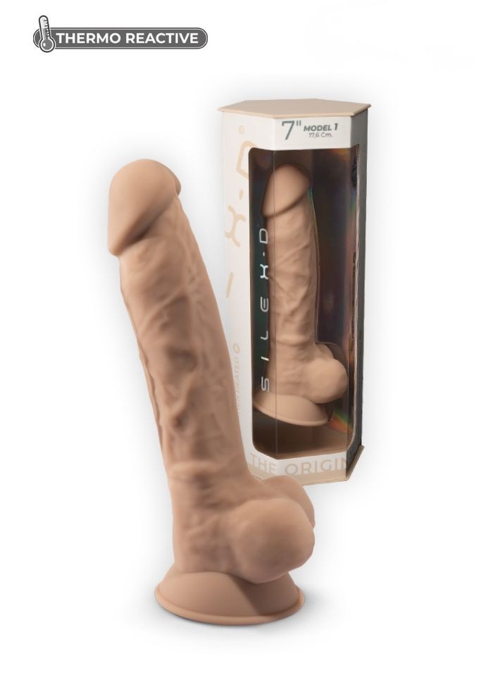 Gode ventouse réaliste sextoy pénétrant thermo-réactive - Sophie Libertine Vannes