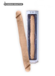 Double dong réaliste en silexpan pour des sensations proche de l'humain