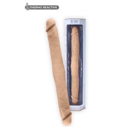 Double dong réaliste en silexpan pour des sensations proche de l'humain