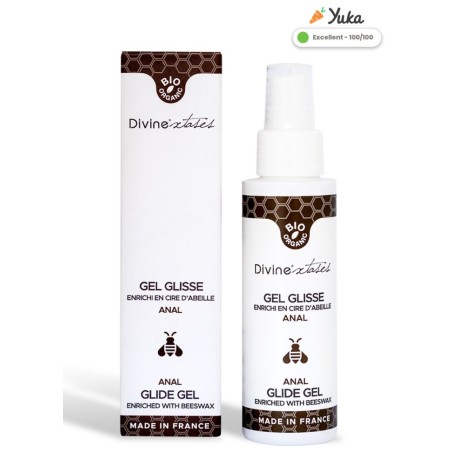 Lubrifiant longue glisse naturel et Bio cire d'abeille et beuure de karité spécialement conçu pour le sexe anal