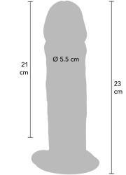 Gode ventouse pénétrant avec diamètre de 5.5 cm en vente chez Sophie Libertine Vannes