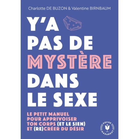 Livre érotique y'a pas de mystère dans le sexe - Sophie Libertine Vannes Librairie