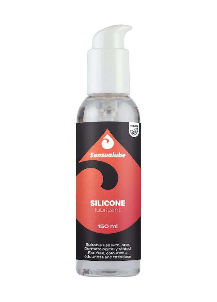 Lubrifiant silicone épais sensualube - Texture onctueuse confortable avec une glisse intense durable