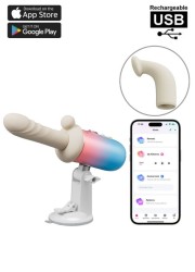 Lovense Spinel sextoy connecté pénétrant avec pulsation poussée - Va et vient - Sophie Libertine Vannes