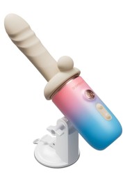 Lovense Spinel Gode ventouse avec Va-et-vient puissant et application smartphone - Sophie Libertine Vannes