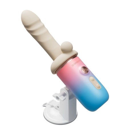 Lovense Spinel Gode ventouse avec Va-et-vient puissant et application smartphone - Sophie Libertine Vannes
