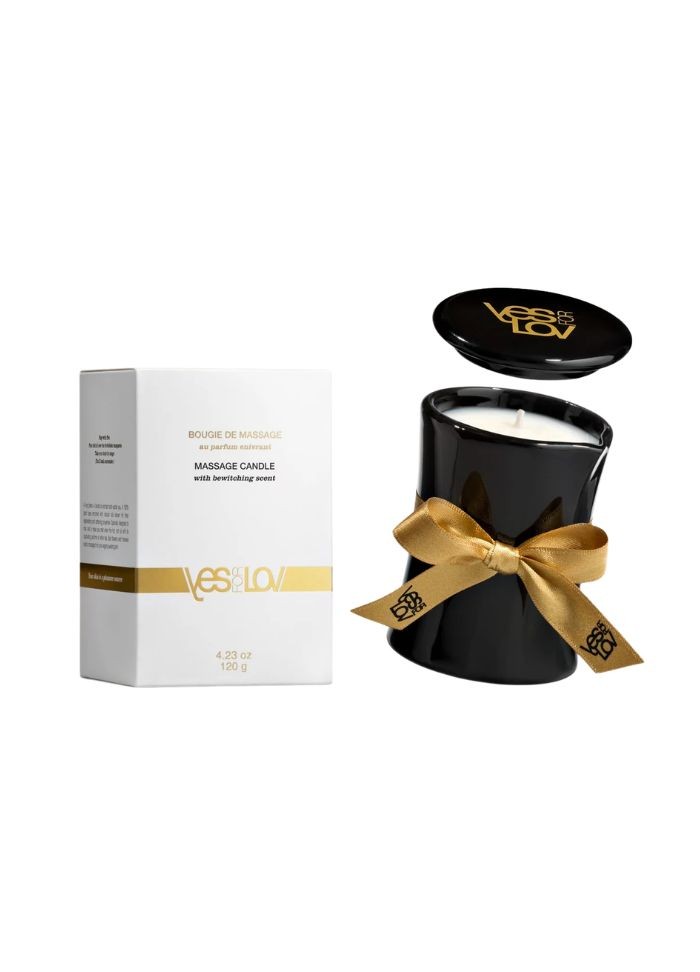 YESforLov Bougie de massage sensuelle au parfum enivrant - Sophie Libertine Vannes