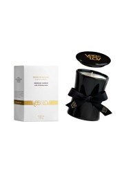Bougie de massage au parfum affolant disponible à la boutique Sophie Libertine Vannes