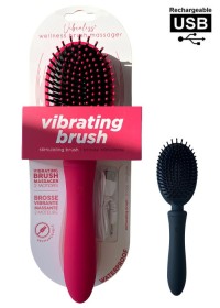 Brosse à cheveux vibrante vibraliss pour une double stimulation - Sophie Libertine Vannes