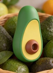 Stimulateur clitoridien mignon en forme d'avocat en vente chez Sophie Libertine Vannes