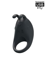 Cockring vibrant Rabbit Vibrator rechargeable en vente chez Sophie Libertine Lorient