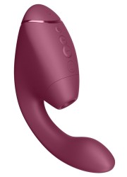 Next Duo - Double stimulateur clitoris et point G bordeaux en vente chez Sophie Libertine Vannes