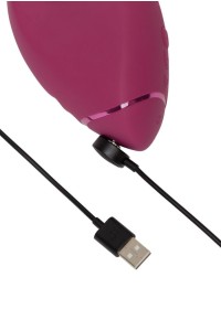 Womanizer Duo Next bordeaux rechargeable - Stimulateur clitoridien sans contact et vaginal - Sophie Libertine Vannes et Lorient