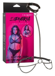 Collier avec laisse et chaine Harnais BDSM grande taille - en vente chez Sophie Libertine Vannes