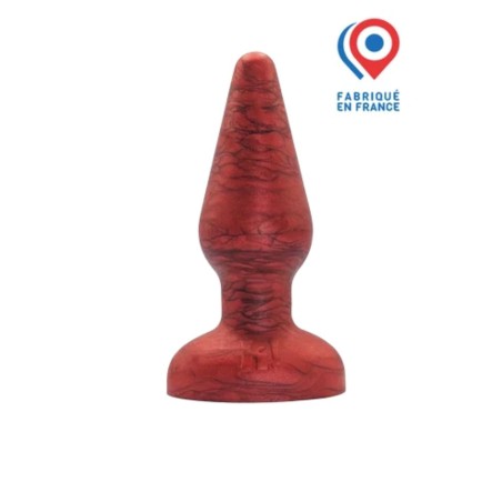 Krapulle Plug anal en silicone artisanal, fabrication Française de sextoy
