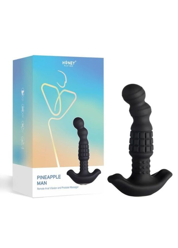Pineapple Man Honey Play Box - Masseur prostatique vibrant à billes roulantes - Sophie Libertine Vannes