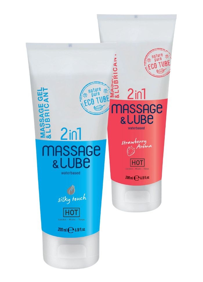 Gel massage lubrifiant HOT Fraise ou Neutre - Sophie Libertine Vannes et Lorient