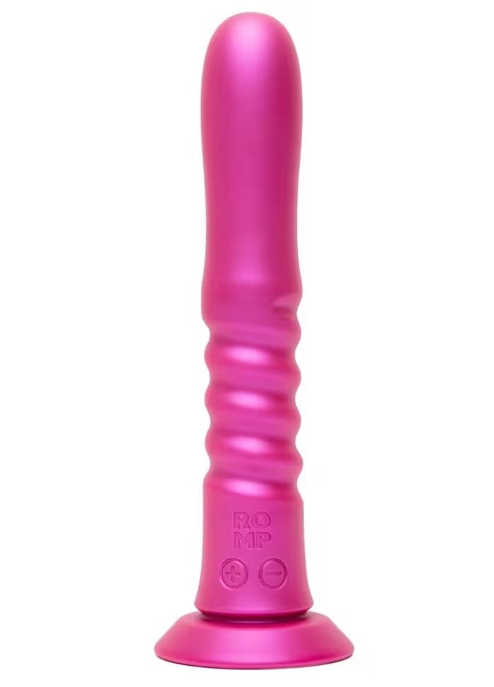 ROMP Jiggle vibromasseur va-et-vient rose - Sophie Libertine Vannes