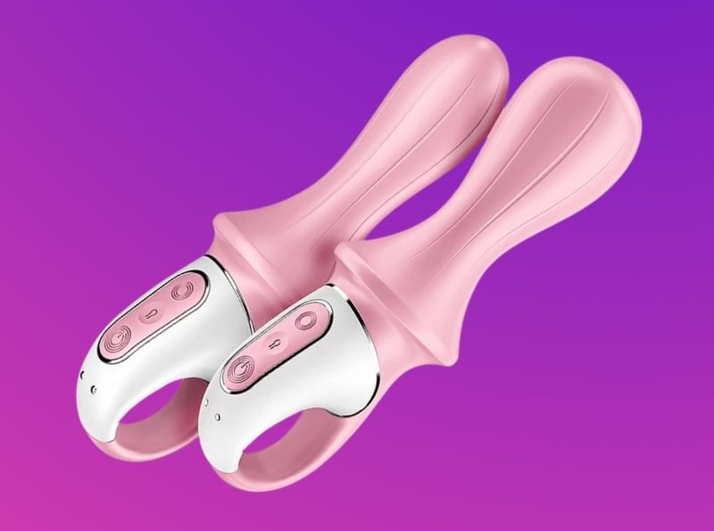 Satisfyer Air Pump Booty 5+ Vibromasseur anal Vibrant & Gonflable rechargeable et connecté