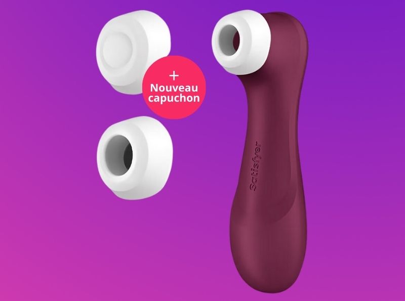 Satisfyer Pro 2 Génération 3 Aspire clitoris Vibrant Rechargeable Connecté App- 3 coloris